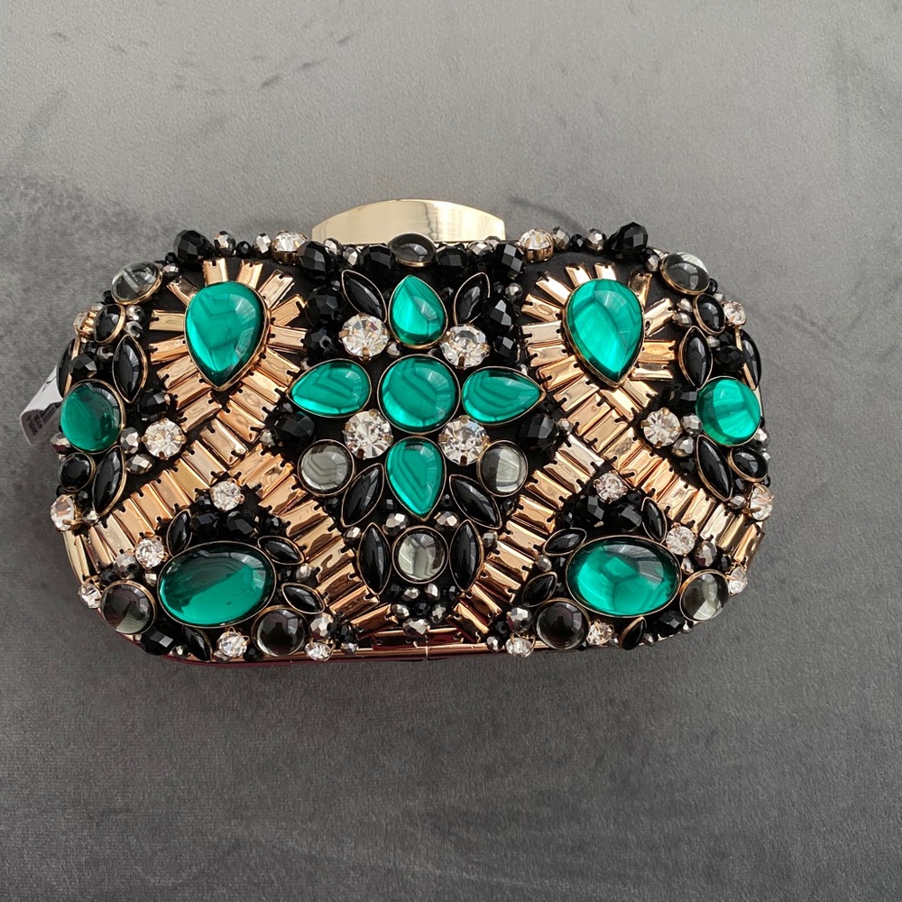 Gorgeous hard case clutch